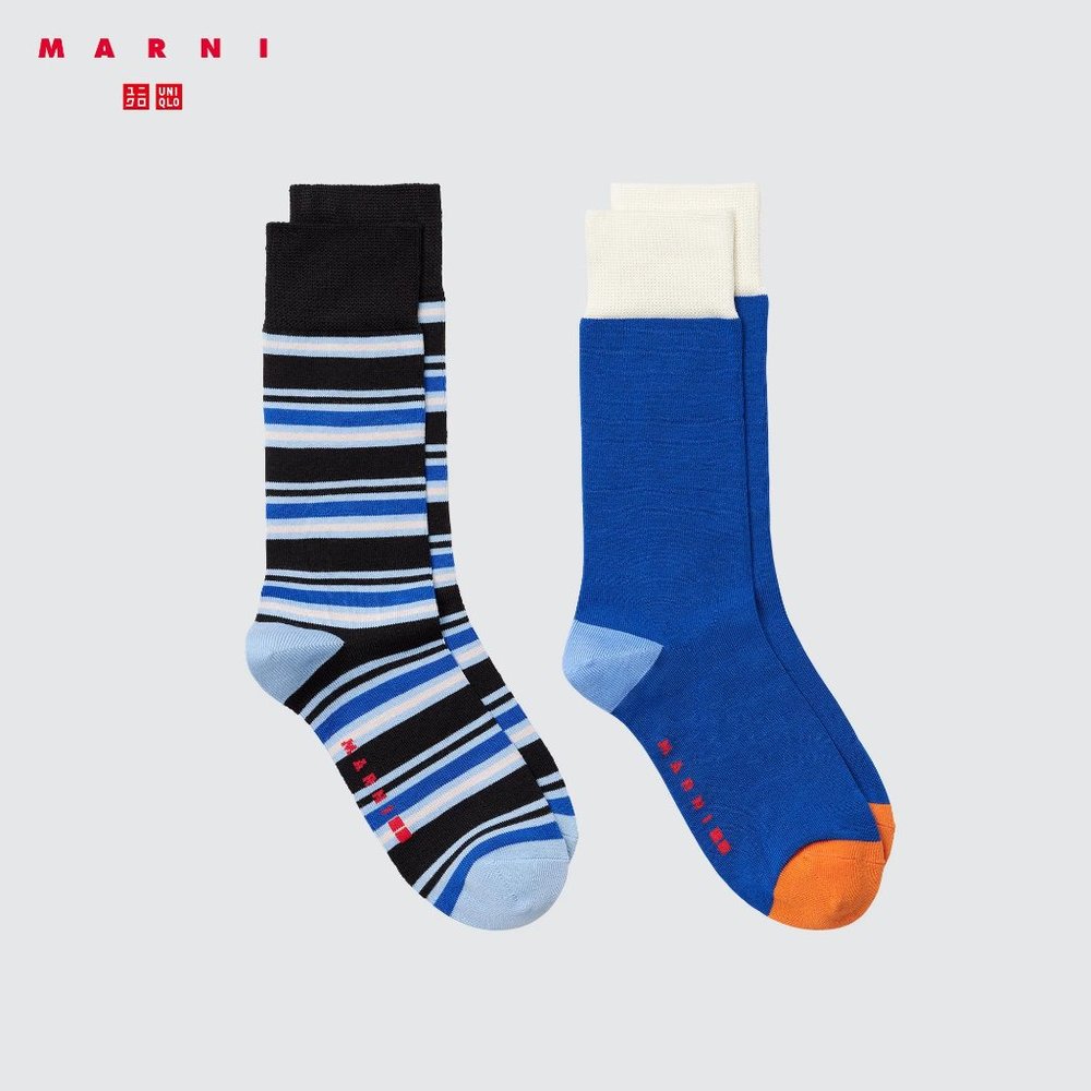 Uniqli x MARNI HEATTECH Socks (2 Pairs)